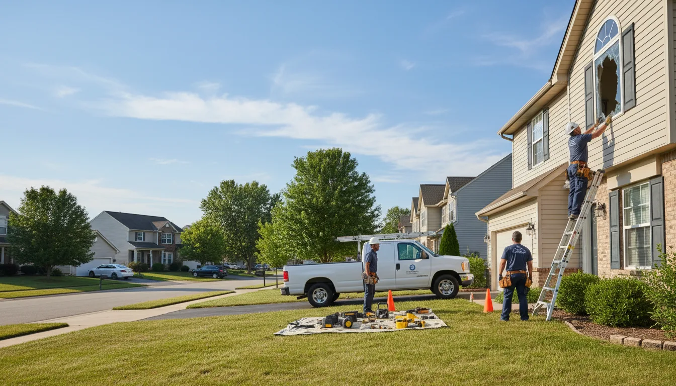 Expert window installer providing residential service in Leivasy, WV